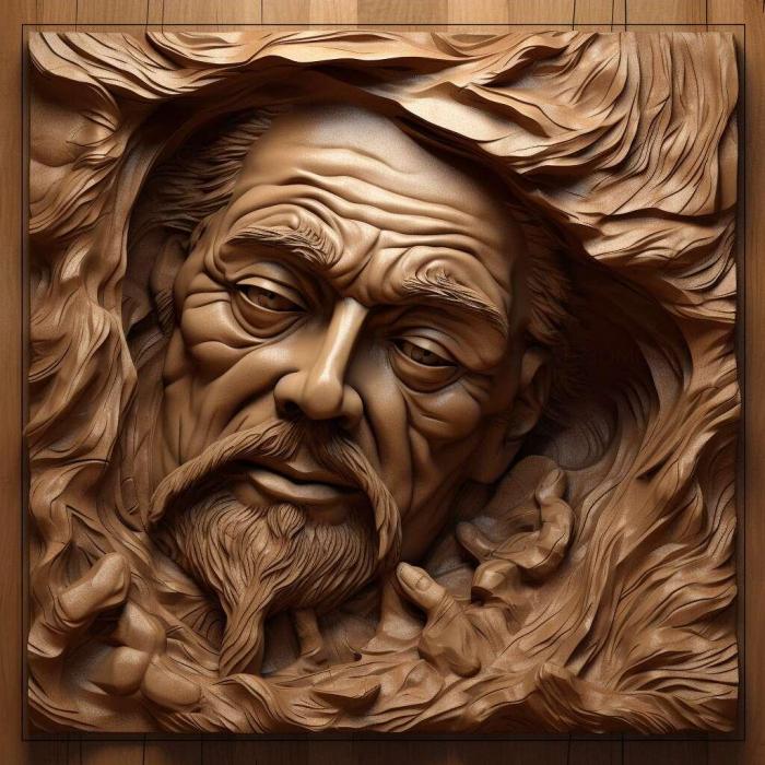 نموذج ثلاثي الأبعاد لآلة CNC 3D Art 